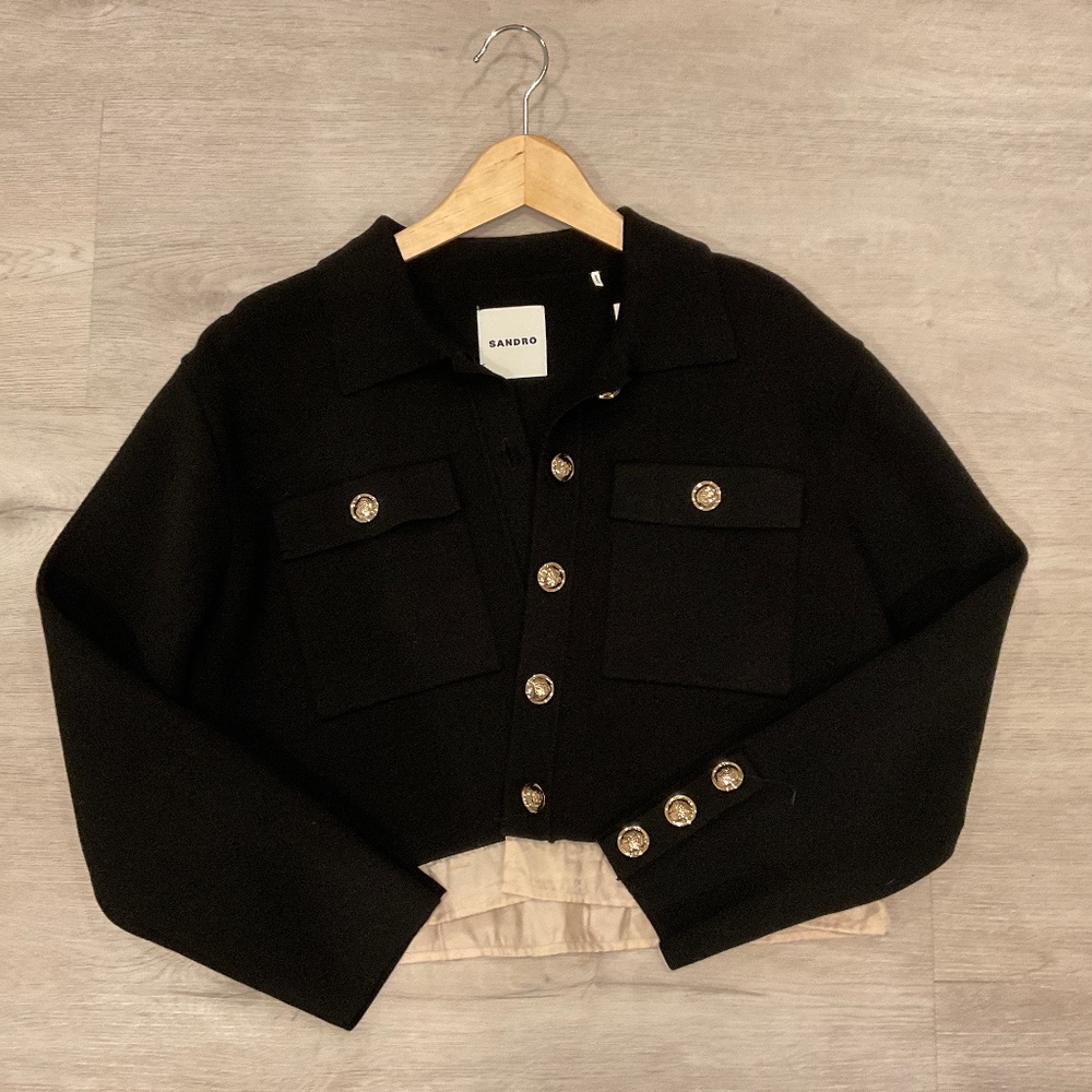 New with tag Sandro Paris women’s cardigan 2024 collection